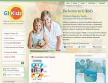 Tablet Screenshot of gikids.org